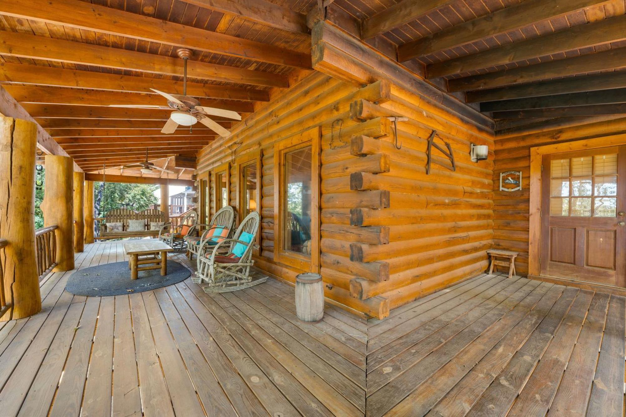 The Lazy K Cabin Cabin برانسون المظهر الخارجي الصورة