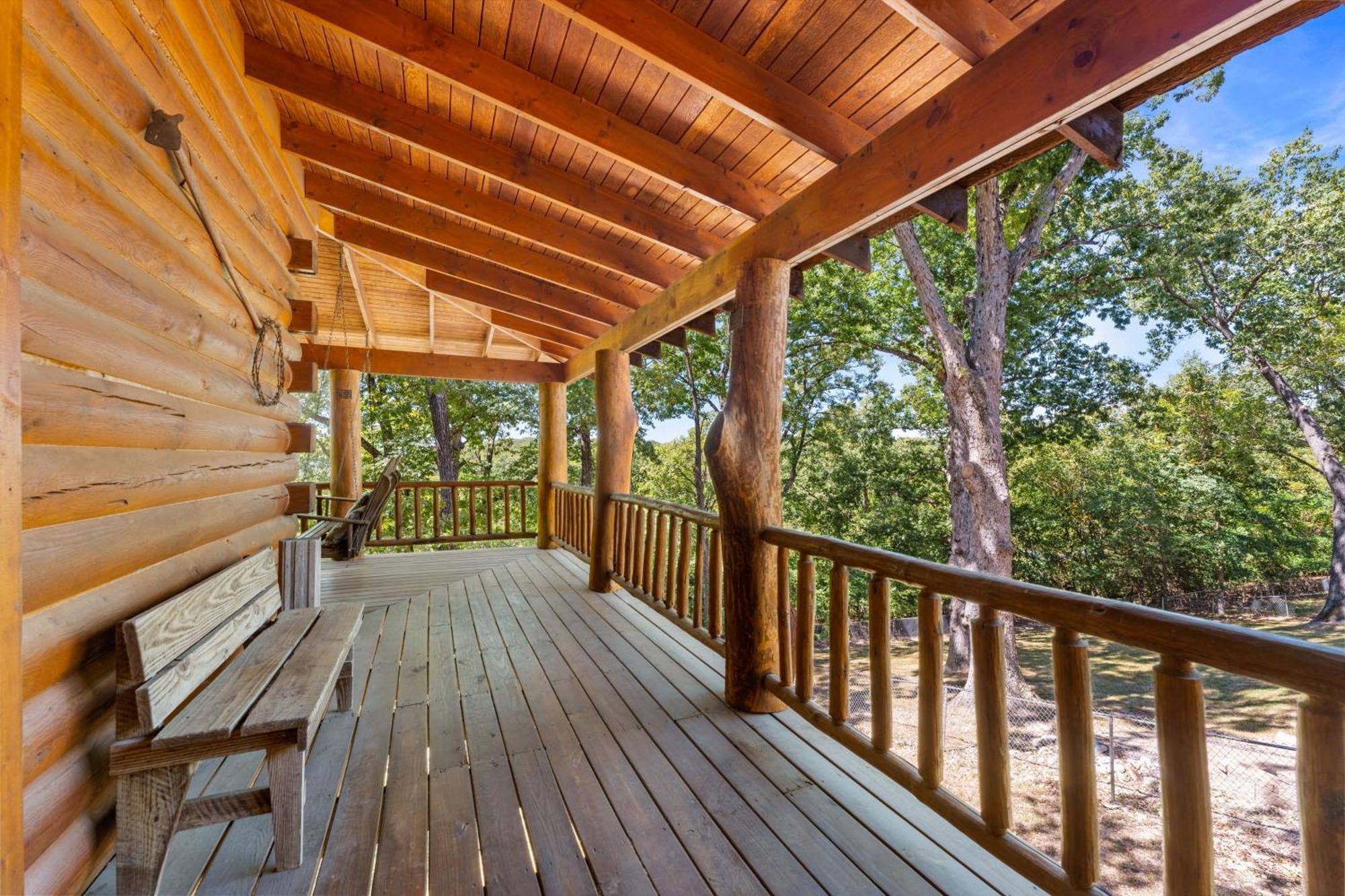 The Lazy K Cabin Cabin برانسون المظهر الخارجي الصورة