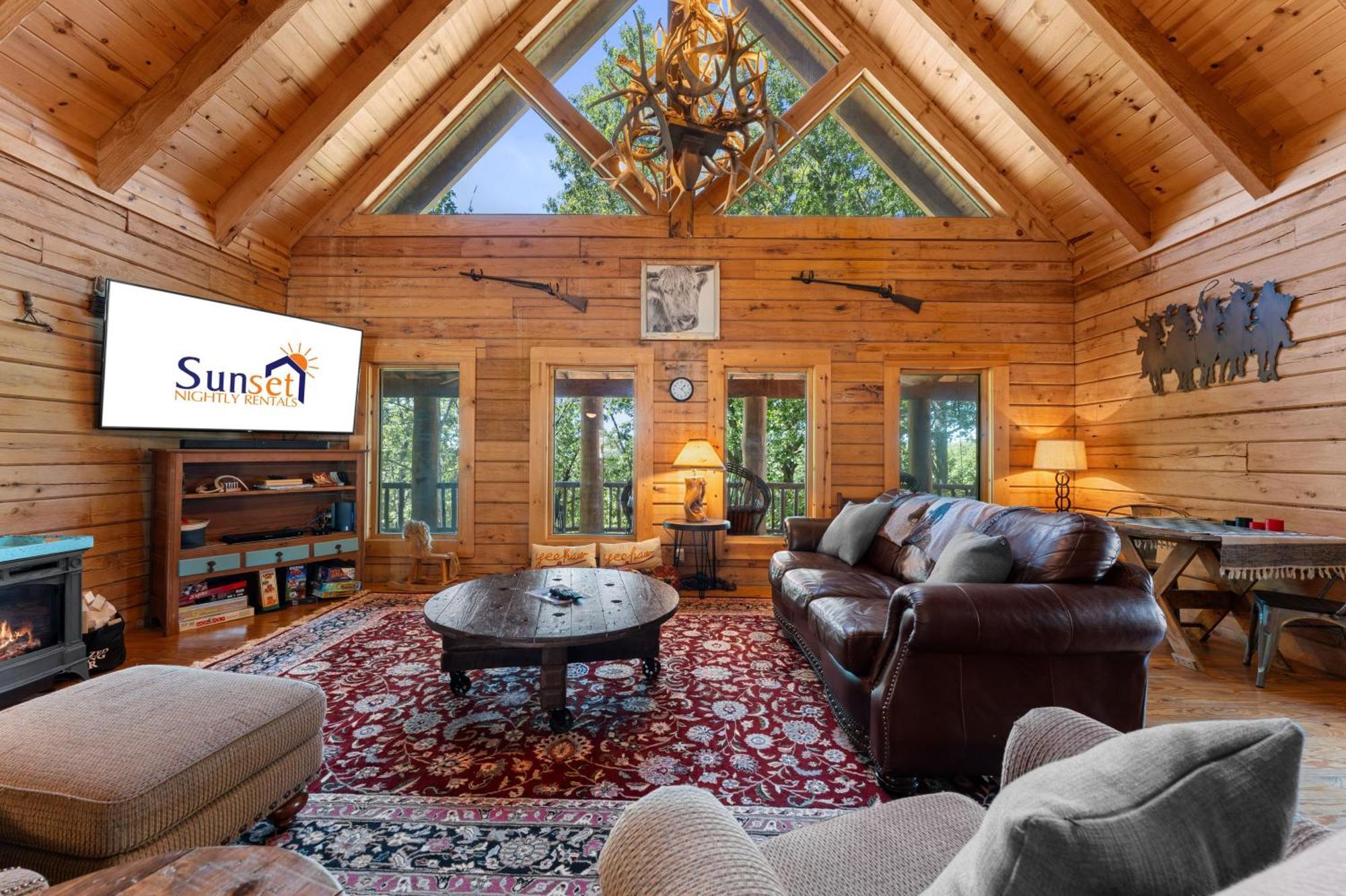 The Lazy K Cabin Cabin برانسون المظهر الخارجي الصورة