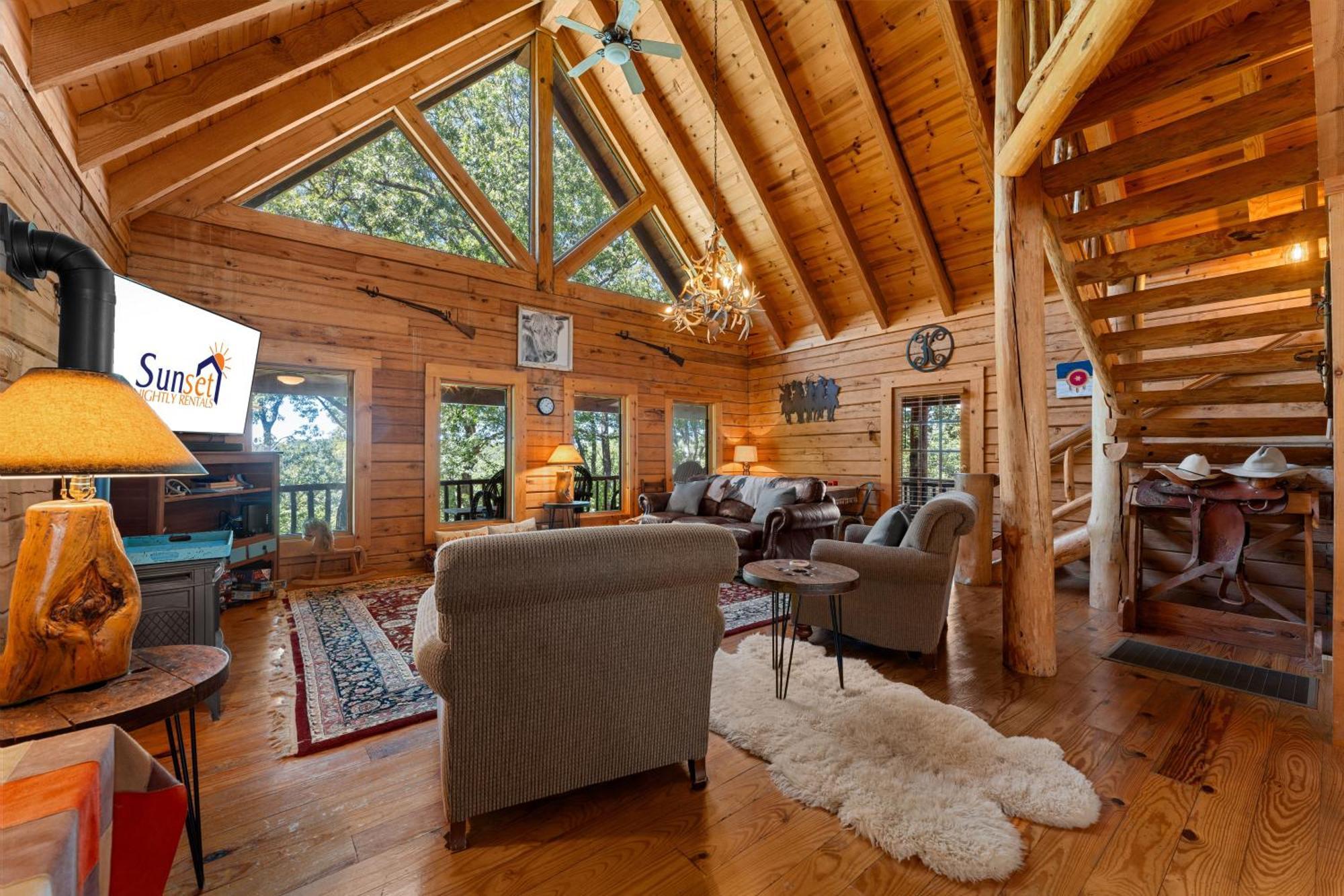 The Lazy K Cabin Cabin برانسون المظهر الخارجي الصورة